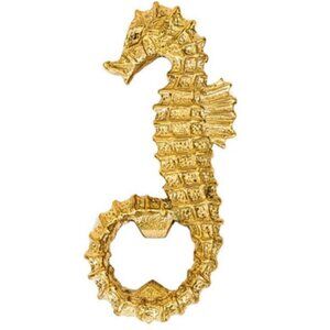 Tropical Gold Tone Seahorse Bottle Opener by Gallerie II